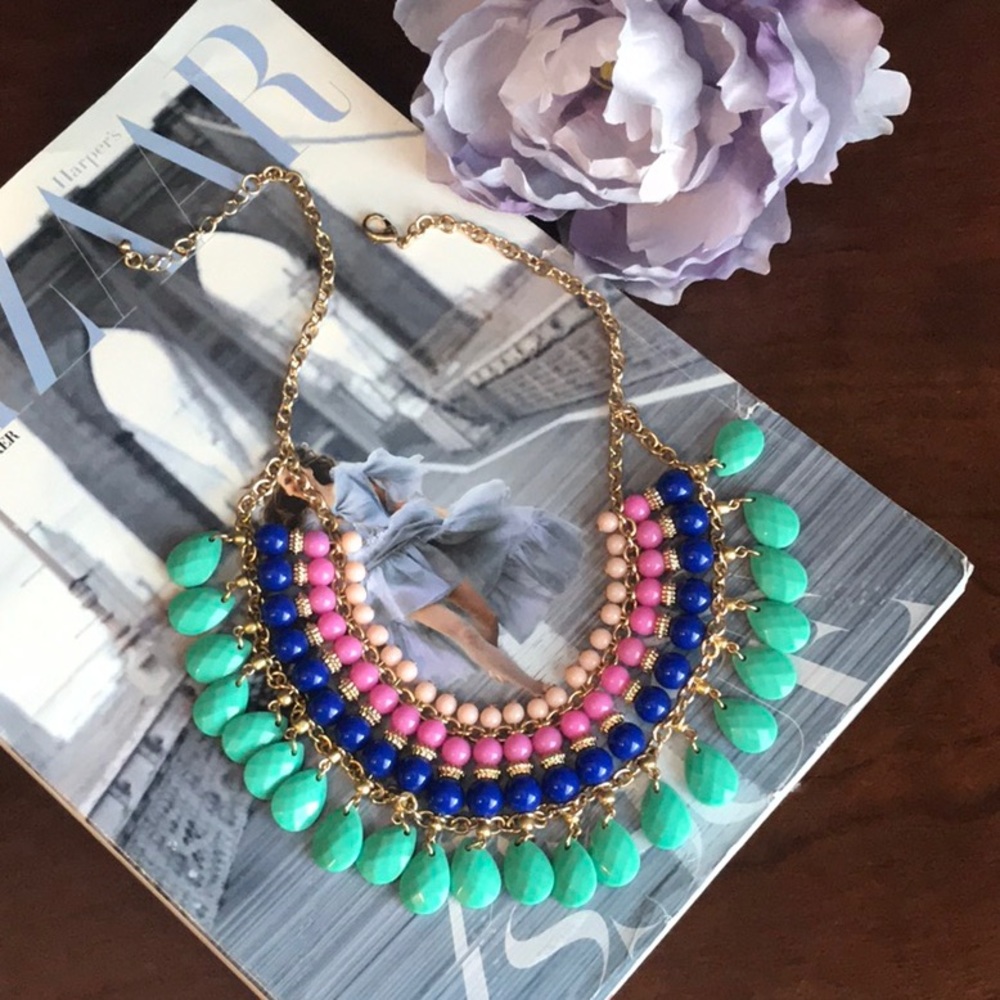 Colorful Statement Necklace